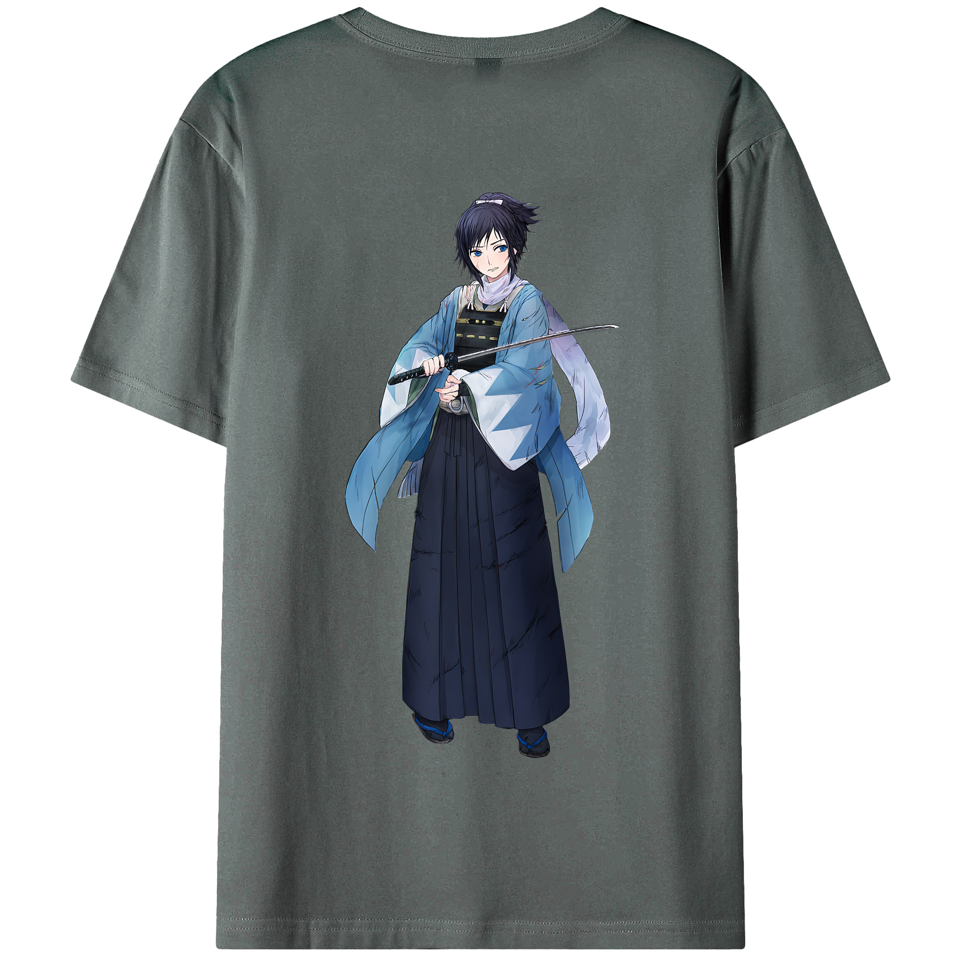 （画像用） 刀剣乱舞 Touken Ranbu 綿100％半袖Tシャツ（背面プリント）